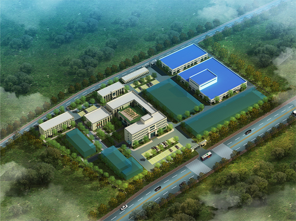 泰斯特新材料產業園鳥瞰圖