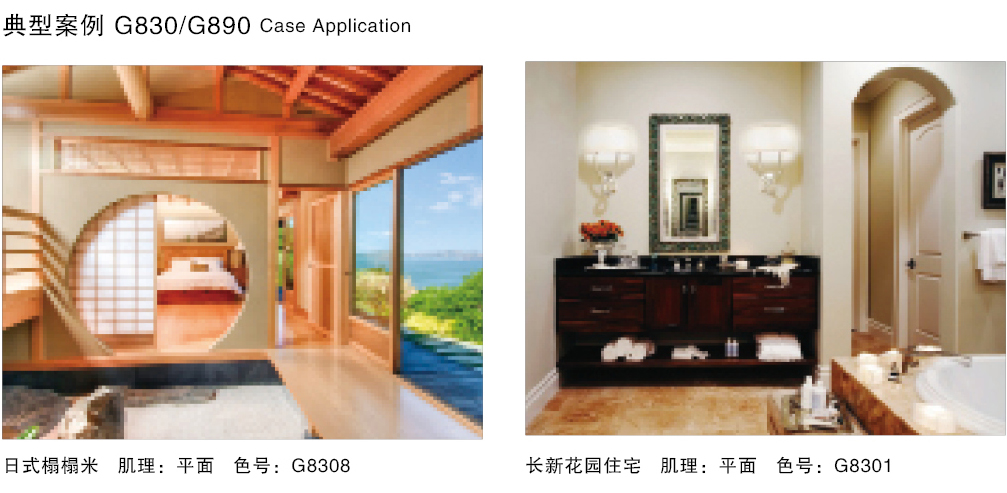 泰斯特素米礫灰泥G830/G890系列產品典型案例 泰斯特素米礫灰泥G830/G890系列產品典型案例