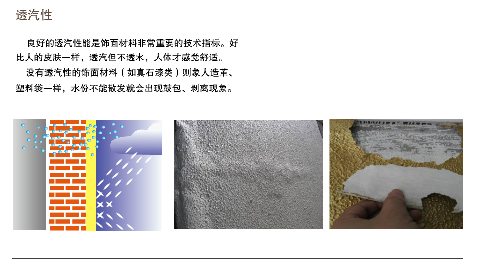 泰斯特愛丁堡灰泥外墻W220系列產品優勢 透汽性 泰斯特愛丁堡灰泥外墻W220系列產品優勢 透汽性