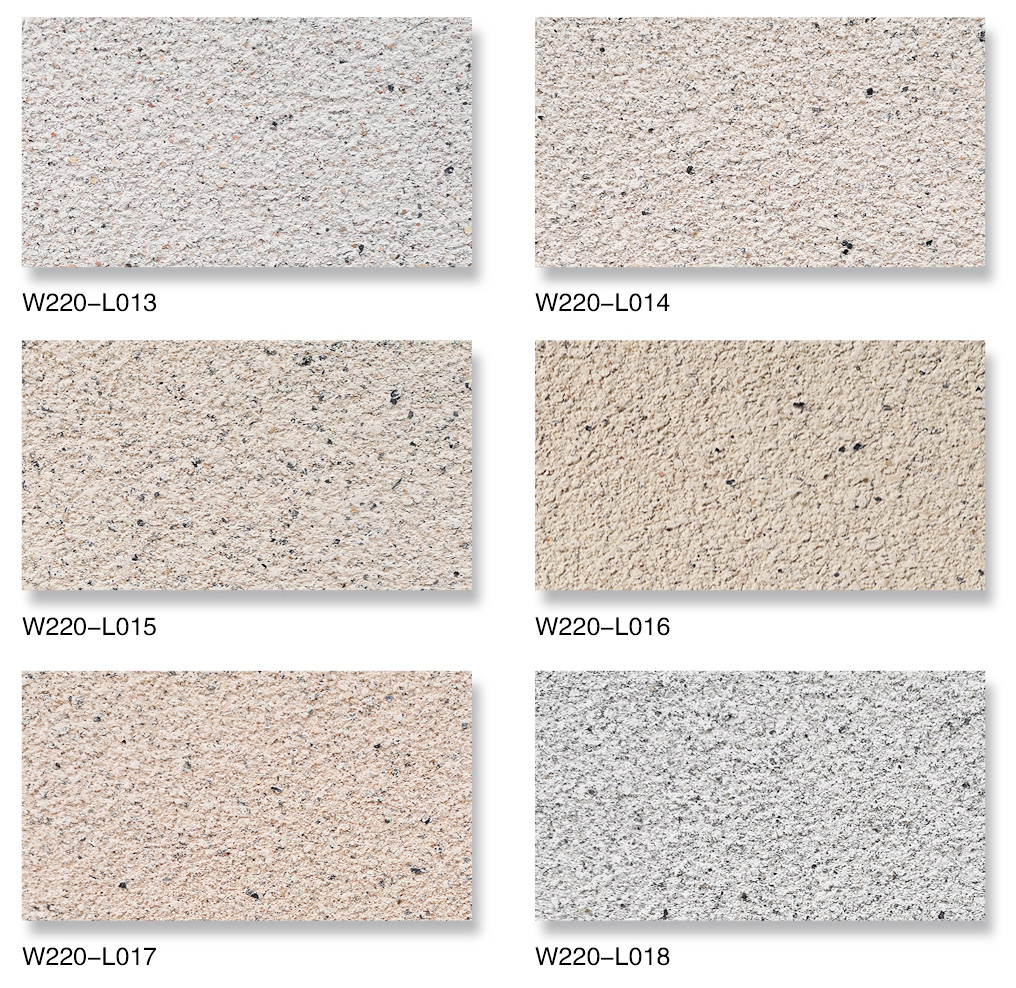 泰斯特愛丁堡灰泥外墻W220系列產品 荔枝面電子色卡 泰斯特愛丁堡灰泥外墻W220系列產品 荔枝面電子色卡